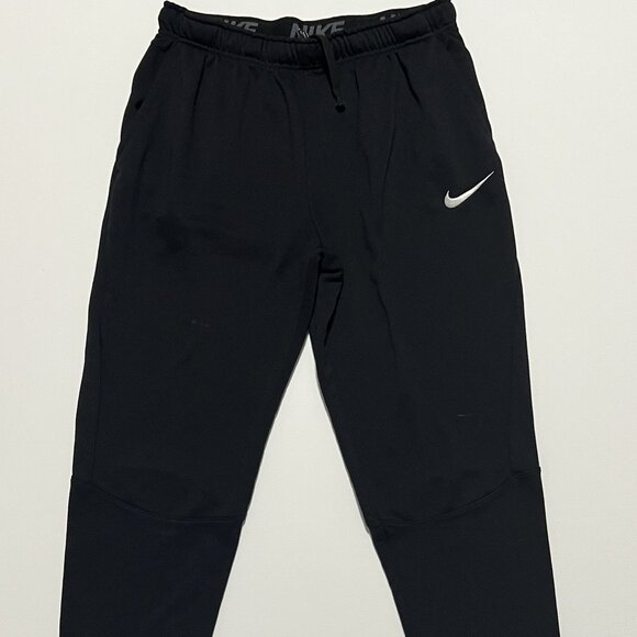Nike Dri-Fit Joggers Athletic Comfy Athleisure Sweatpants Black Men's size Large - Picture 7 of 7